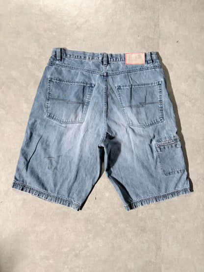 2000s Vintage Jordin Baggy Light Wash Jorts -36W