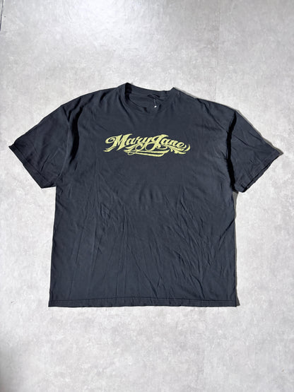 2000s Vintage Mary Jane Weed Black T-Shirt -XXL