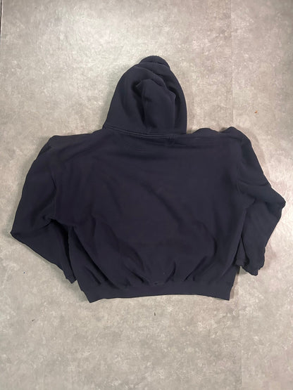 90’s Vintage Kansas Jayhawks Navy Hoodie - XL - XL | Martin City Vintage