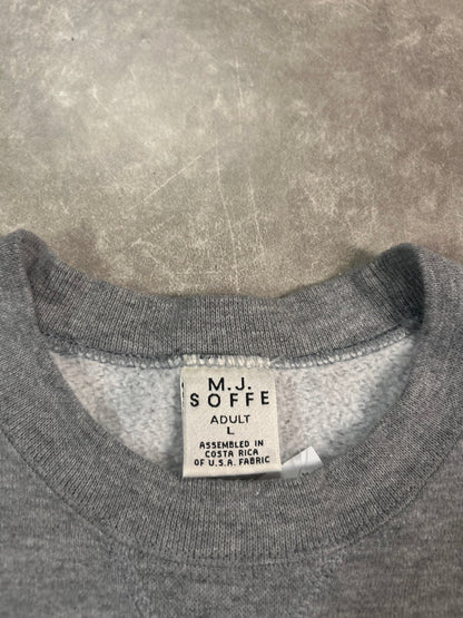 90’s Vintage Kansas Jayhawks Grey Sweatshirt - L - L | Martin City Vintage