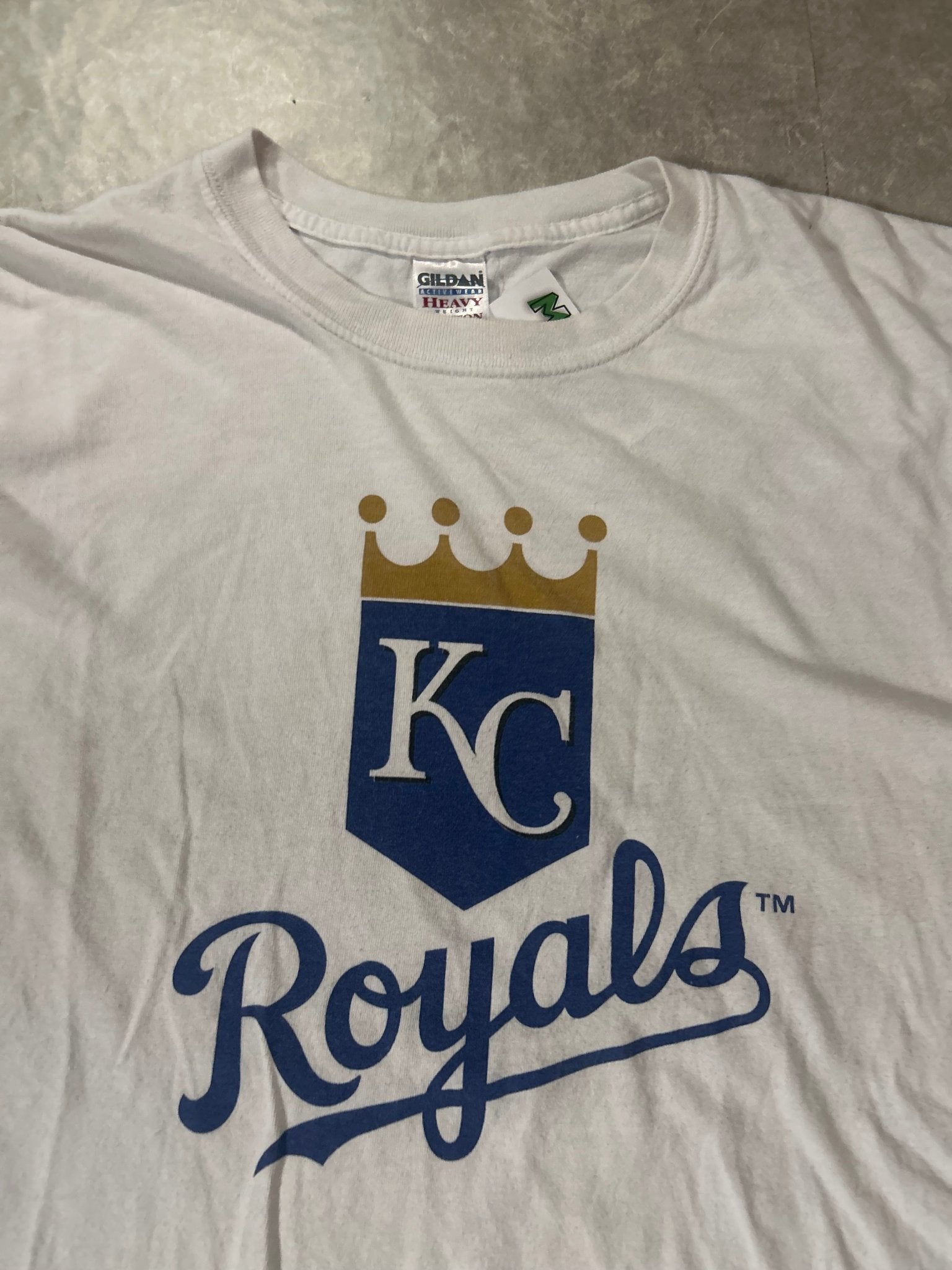 2000’s Vintage Kansas City Royals Script Logo White T-Shirt - XL - XL | Martin City Vintage