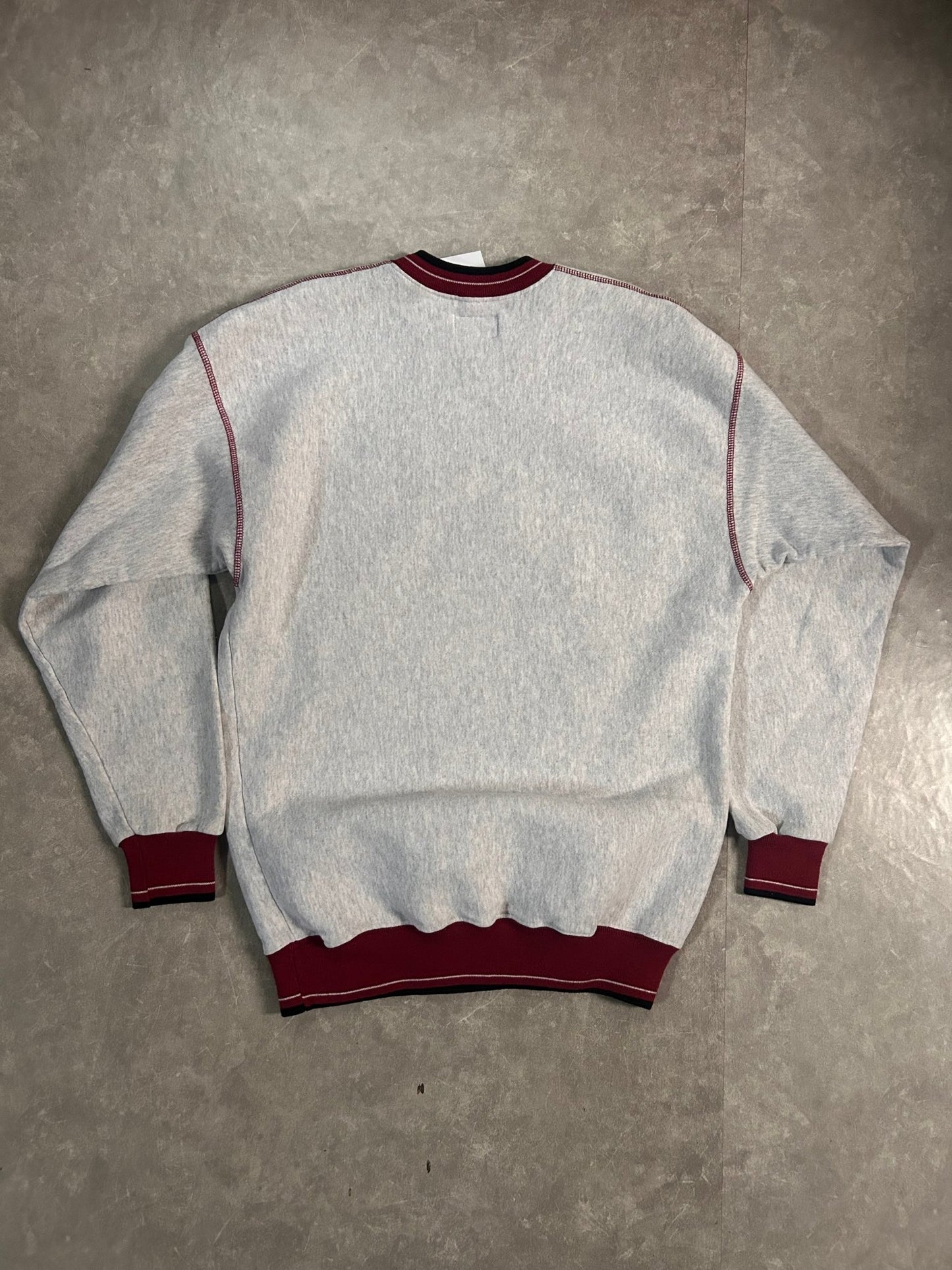90's Vintage Arizona Cardinals Embroidered Legends Heather Grey Crewneck - L - L | Martin City Vintage