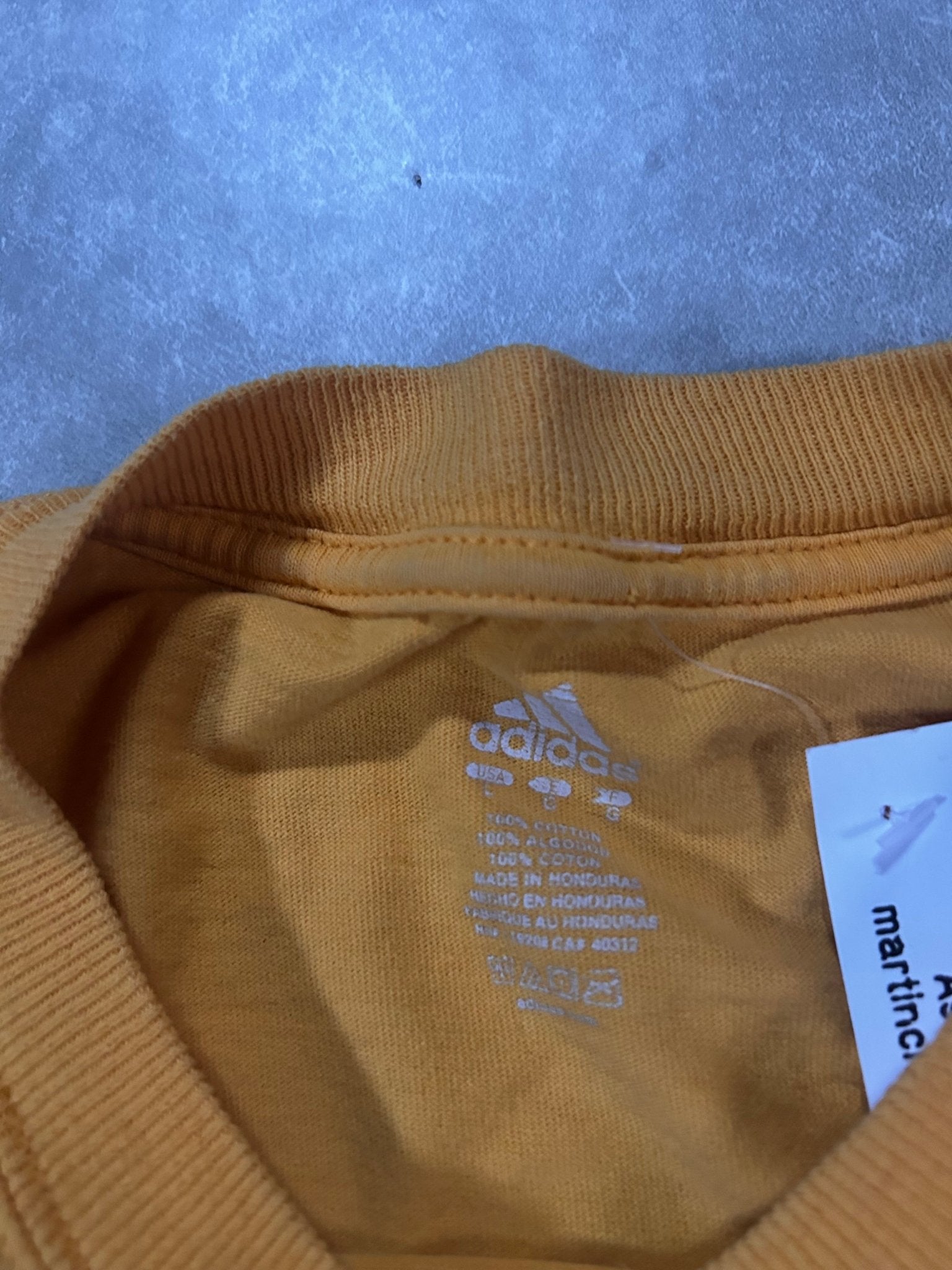 2009 Vintage Los Angeles Lakers NBA Champion Adidas Yellow T-Shirt - L - L | Martin City Vintage