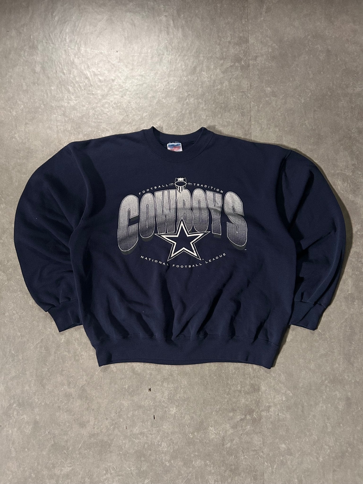 90's Vintage Dallas Cowboys Navy Crewneck - XL - XL | Martin City Vintage