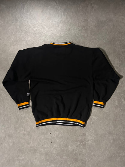 90's Vintage Missouri Tigers Embroidered Black Crewneck - L - L | Martin City Vintage