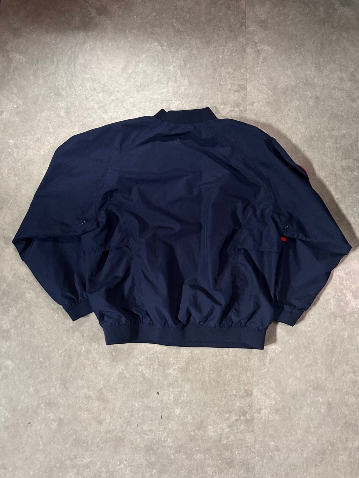 2000’s Vintage Kansas Jayhawks Nike Embroidered Navy Track Jacket - XL - XL | Martin City Vintage