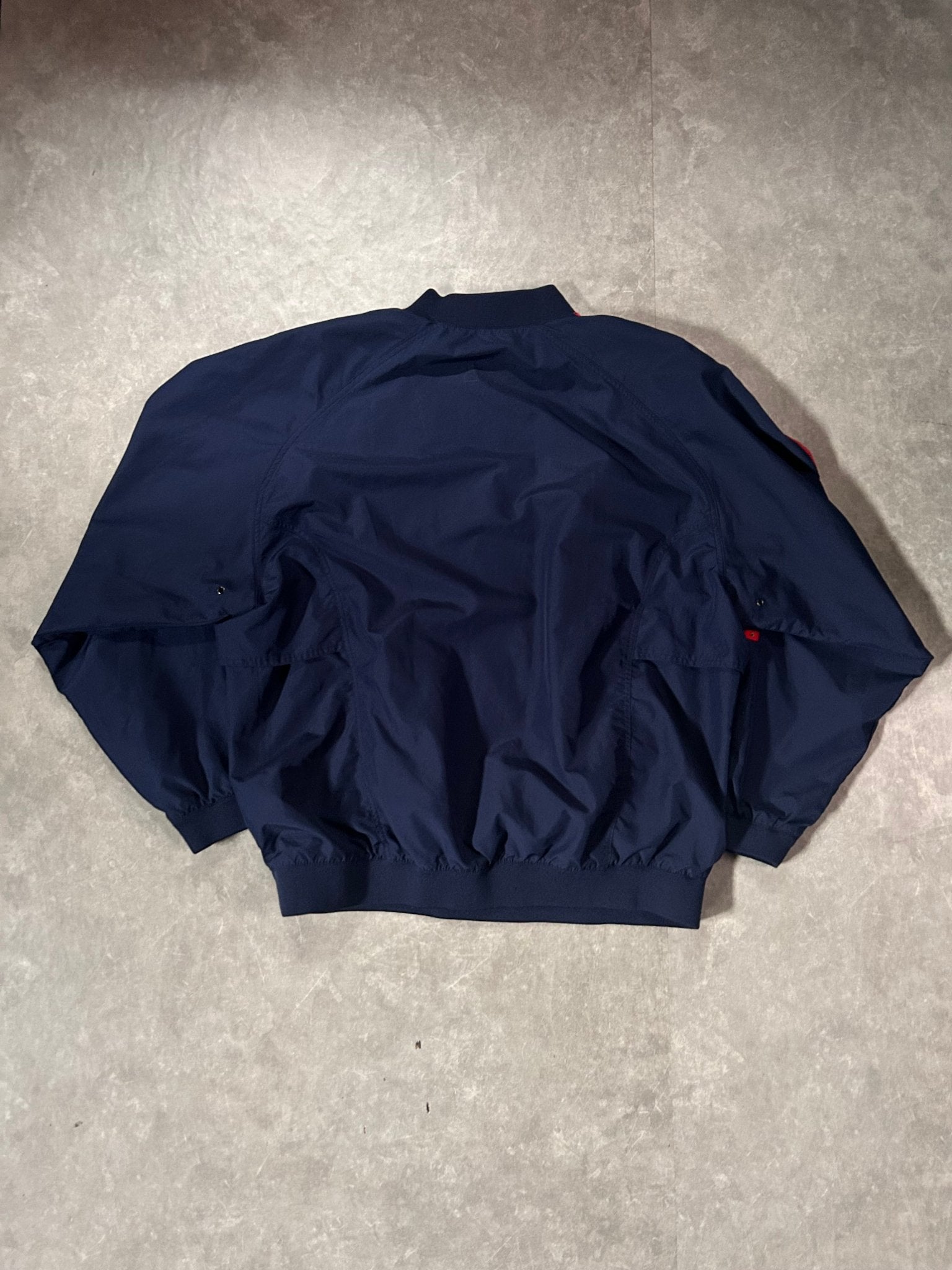 2000’s Vintage Kansas Jayhawks Nike Embroidered Navy Track Jacket - XL - XL | Martin City Vintage