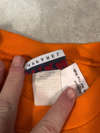 90's Vintage Tennessee Volunteers Embroidered Orange Crewneck - XL - XXL | Martin City Vintage