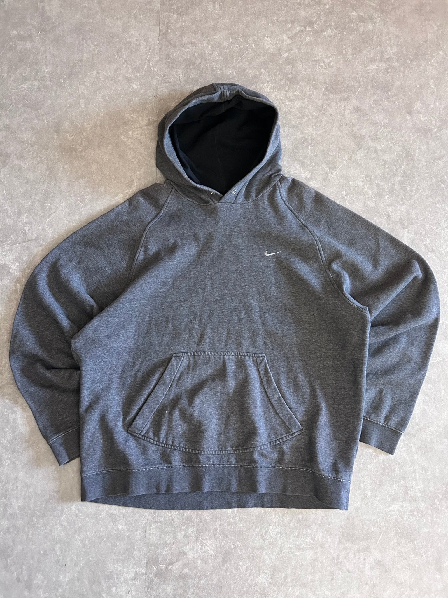 2000s Vintage Nike Gray Hoodie Size XL - | Martin City Vintage