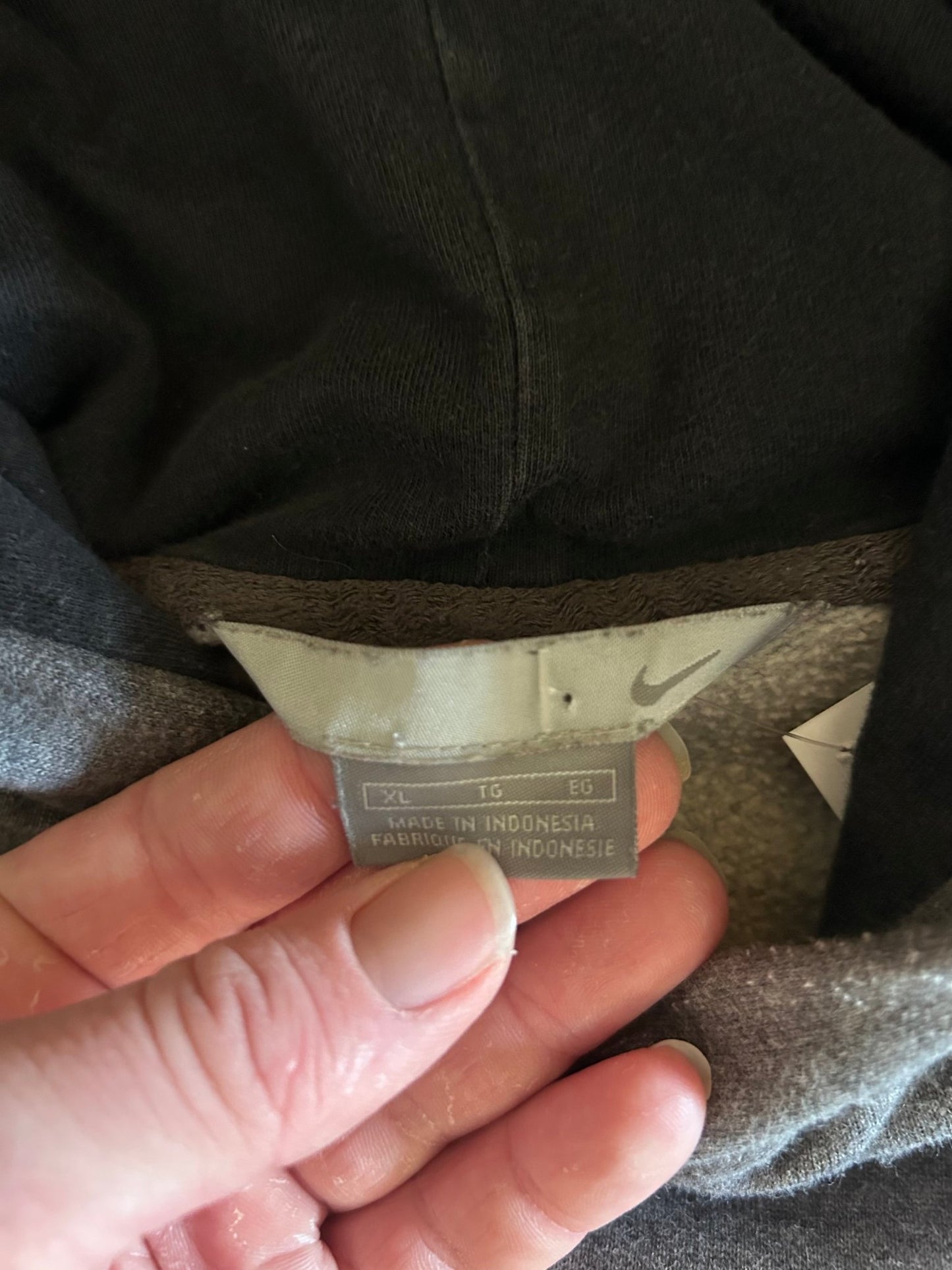 2000s Vintage Nike Gray Hoodie Size XL - | Martin City Vintage