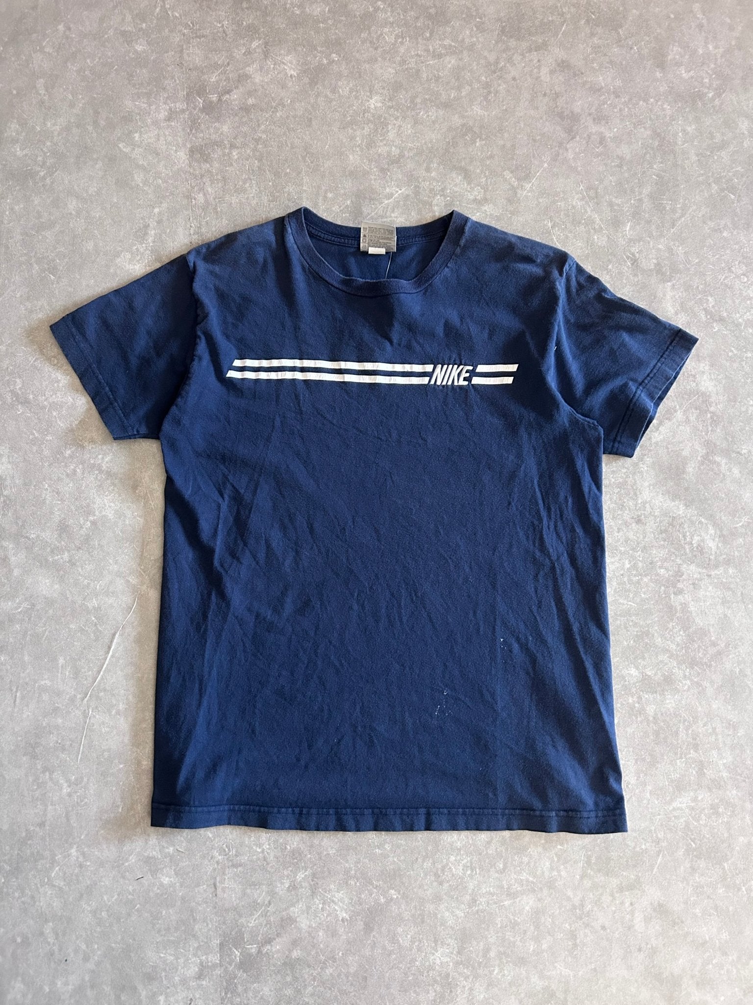 2000s Vintage Navy Nike Embroidered T Shirt Size M - | Martin City Vintage