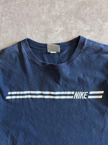 2000s Vintage Navy Nike Embroidered T Shirt Size M - | Martin City Vintage