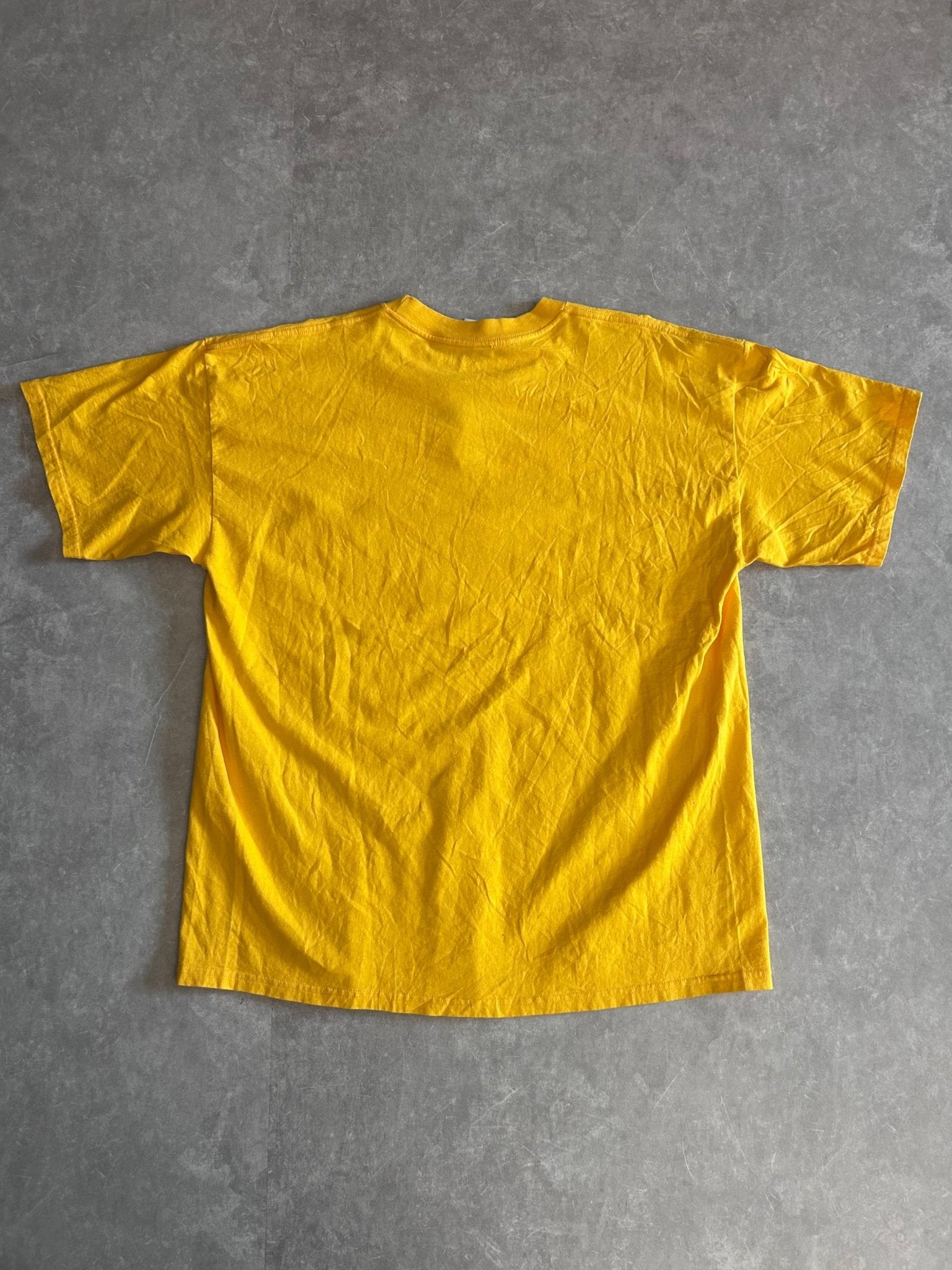 2000s Vintage Nike Athletics Yellow T Shirt Size XXL - | Martin City Vintage