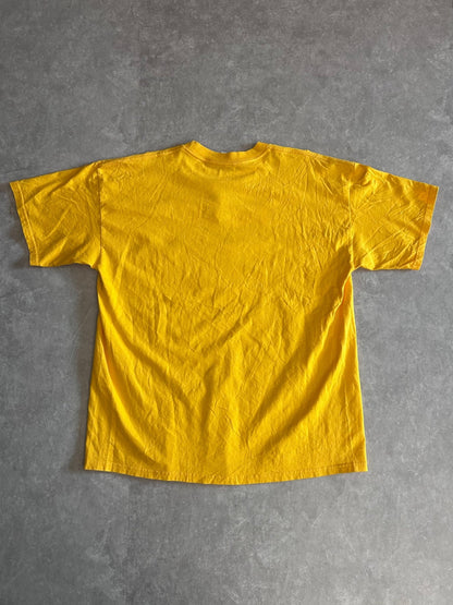 2000s Vintage Nike Athletics Yellow T Shirt Size XXL - | Martin City Vintage