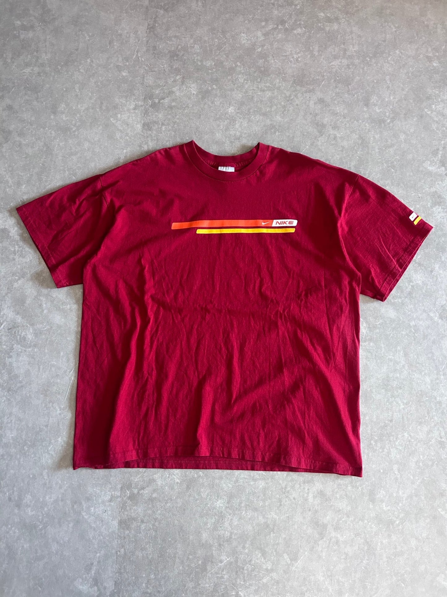 2000s Vintage Nike Red T Shirt Size XXL - | Martin City Vintage