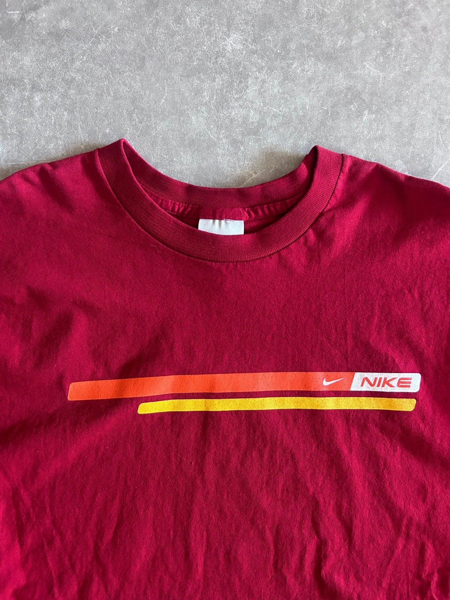 2000s Vintage Nike Red T Shirt Size XXL - | Martin City Vintage