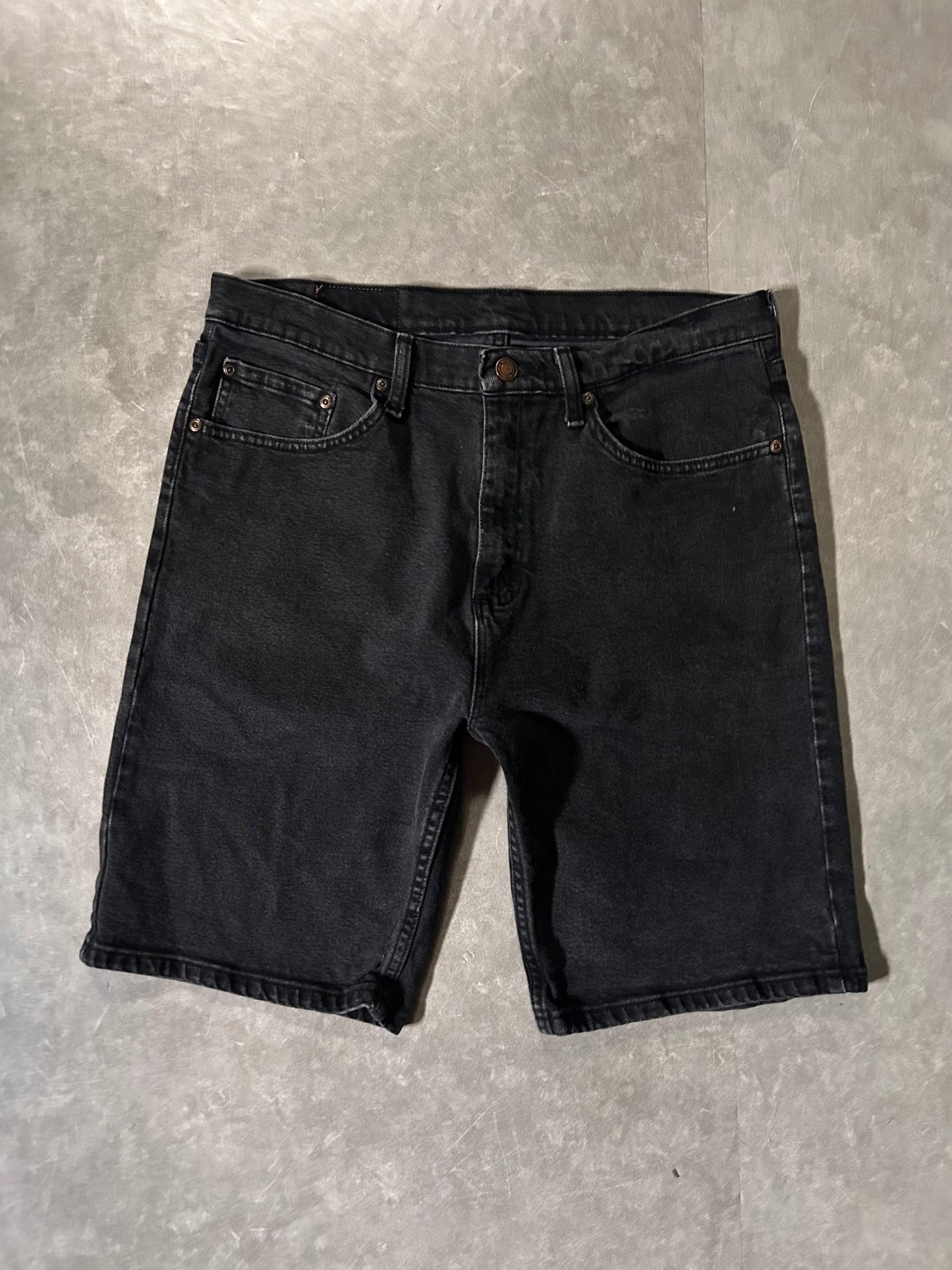 2000's Vintage Wrangler Black Jorts - 34W - 34 | Martin City Vintage