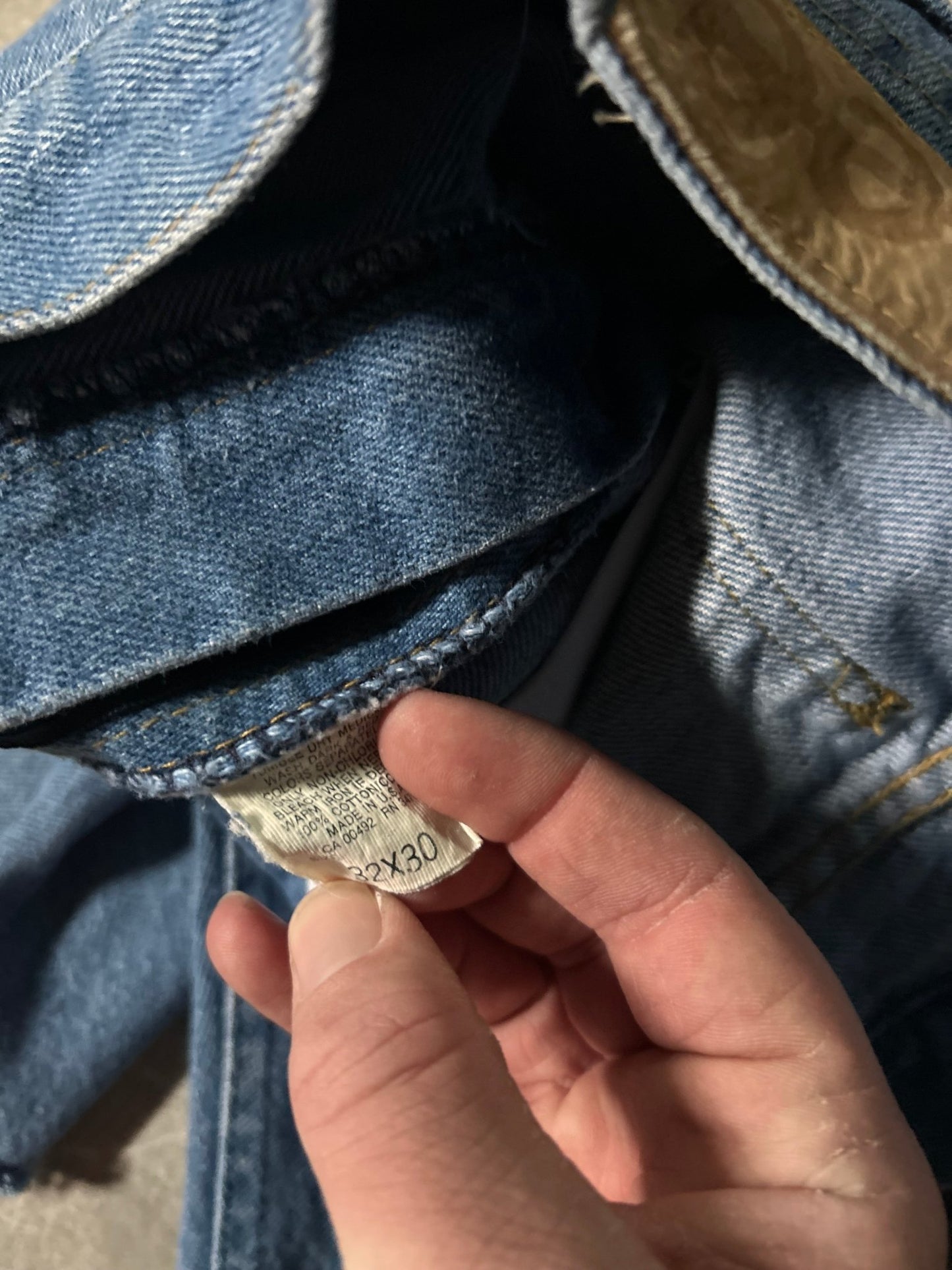 2000's Vintage Cut Lee Jorts - 32W - 32 | Martin City Vintage