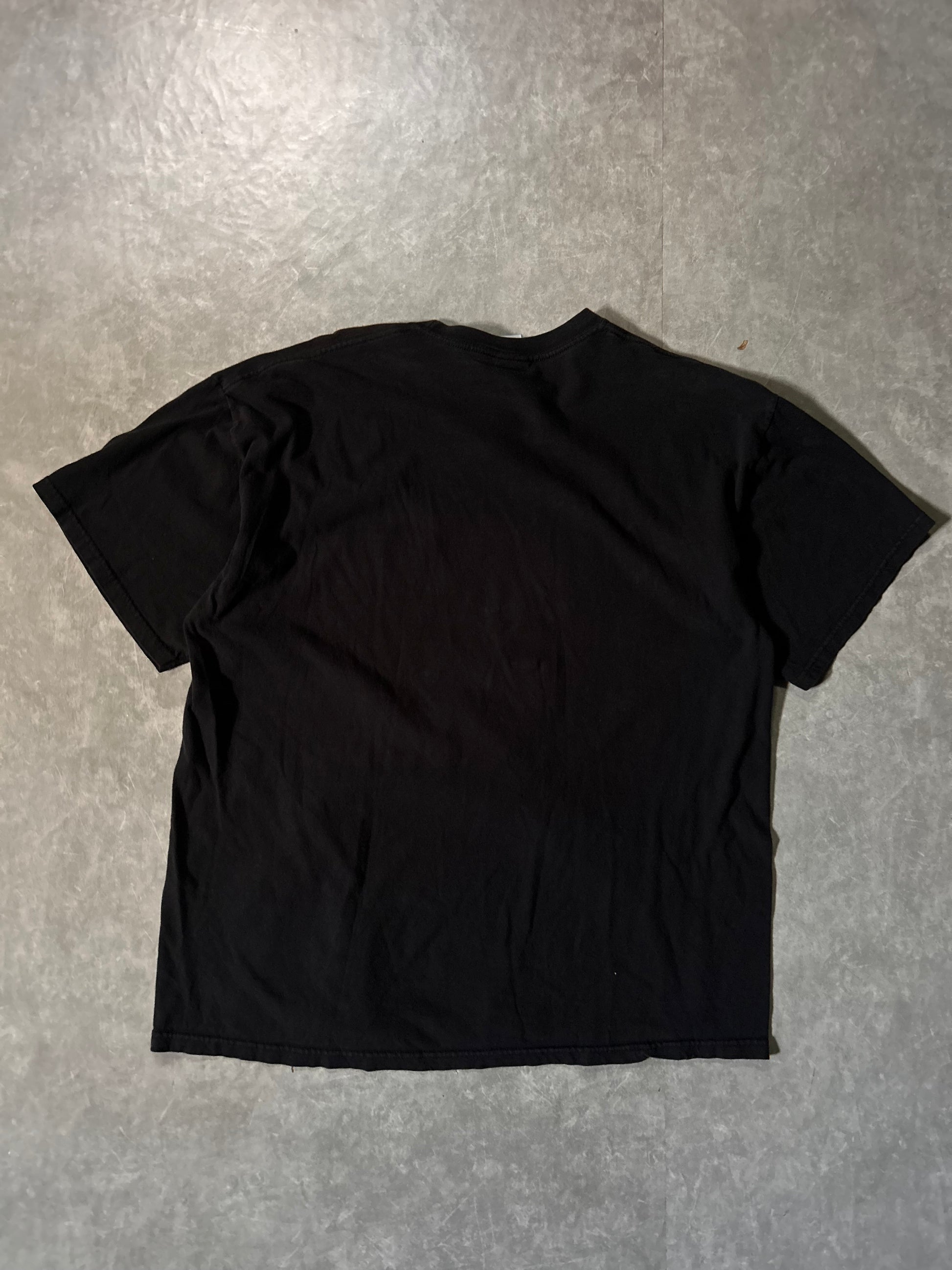 2000's Vintage John Cena Black T-Shirt Full Back View