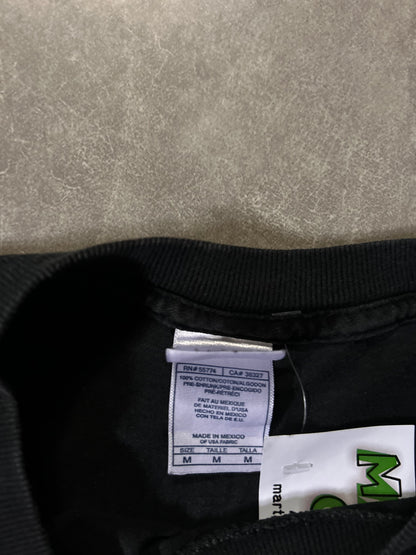 2000's Vintage John Cena Black T-Shirt Tag Close Up Detail