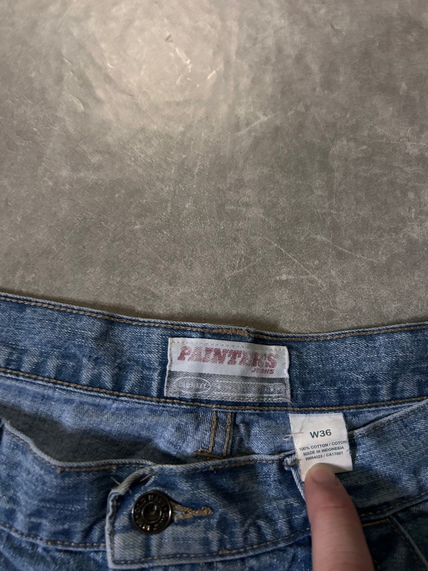 2000's Vintage Painters Carpenter Baggy Jorts - 36W - 36 | Martin City Vintage