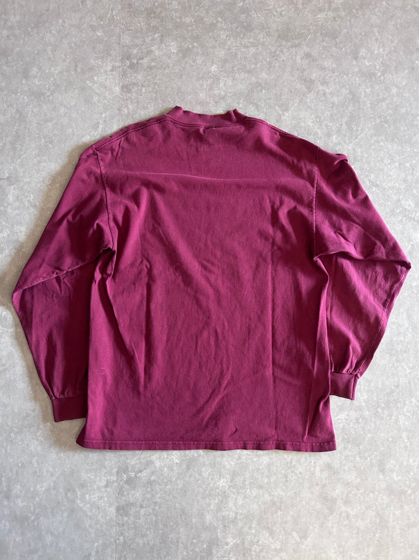 90s Vintage Nike Red Tonal Long Sleeve Shirt Size L - | Martin City Vintage