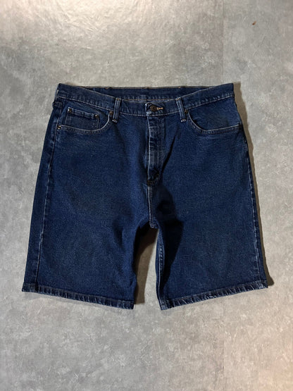 2000's Vintage Wrangler Dark Wash Jorts - 36W - 36 | Martin City Vintage