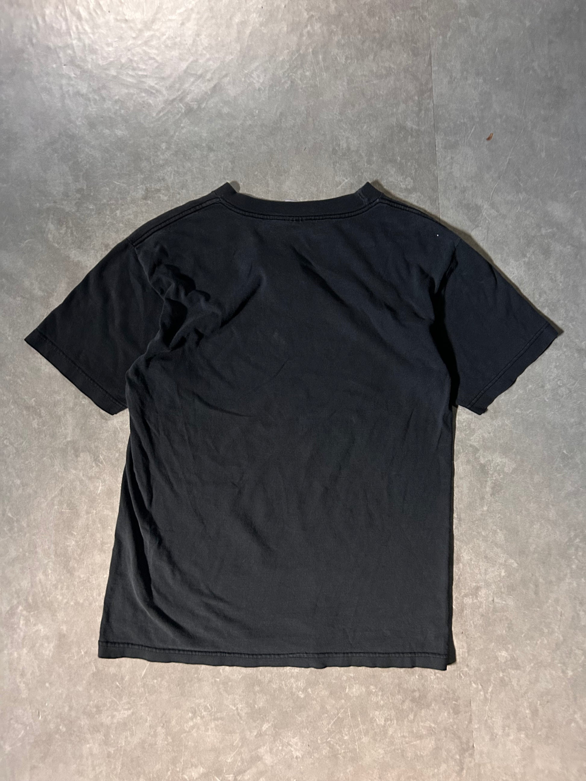 2000's Vintage Goldberg Graphic Black T-Shirt Full Back View