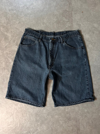 2000's Vintage Baggy Dark Wash Jean Shorts - 36W - 36 | Martin City Vintage