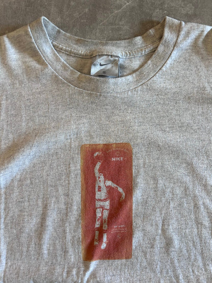 2000s Vintage Nike 40 Hops Basketball Beer Heather Gray T Shirt Size XXL - | Martin City Vintage