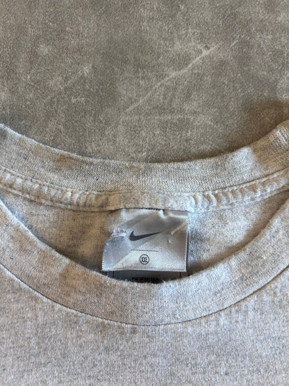 2000s Vintage Nike 40 Hops Basketball Beer Heather Gray T Shirt Size XXL - | Martin City Vintage