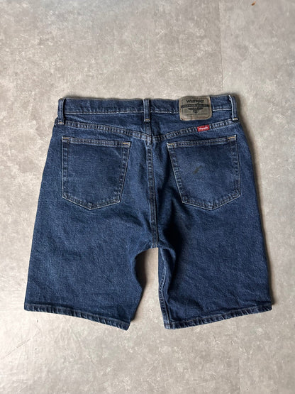 2000's Vintage Wrangler Dark Wash Jorts - 32W - 32 | Martin City Vintage