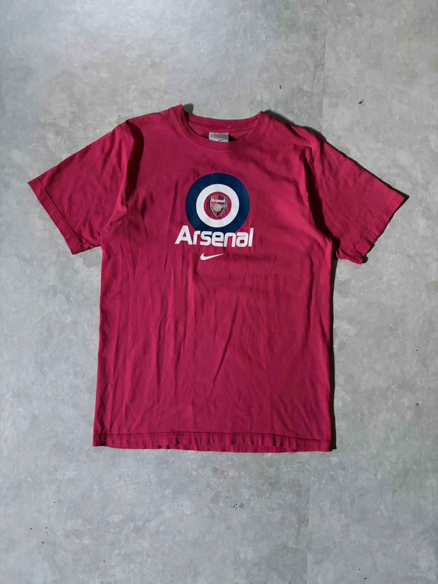 2000's Vintage Arsenal FC Nike Red T-Shirt -M - M | Martin City Vintage