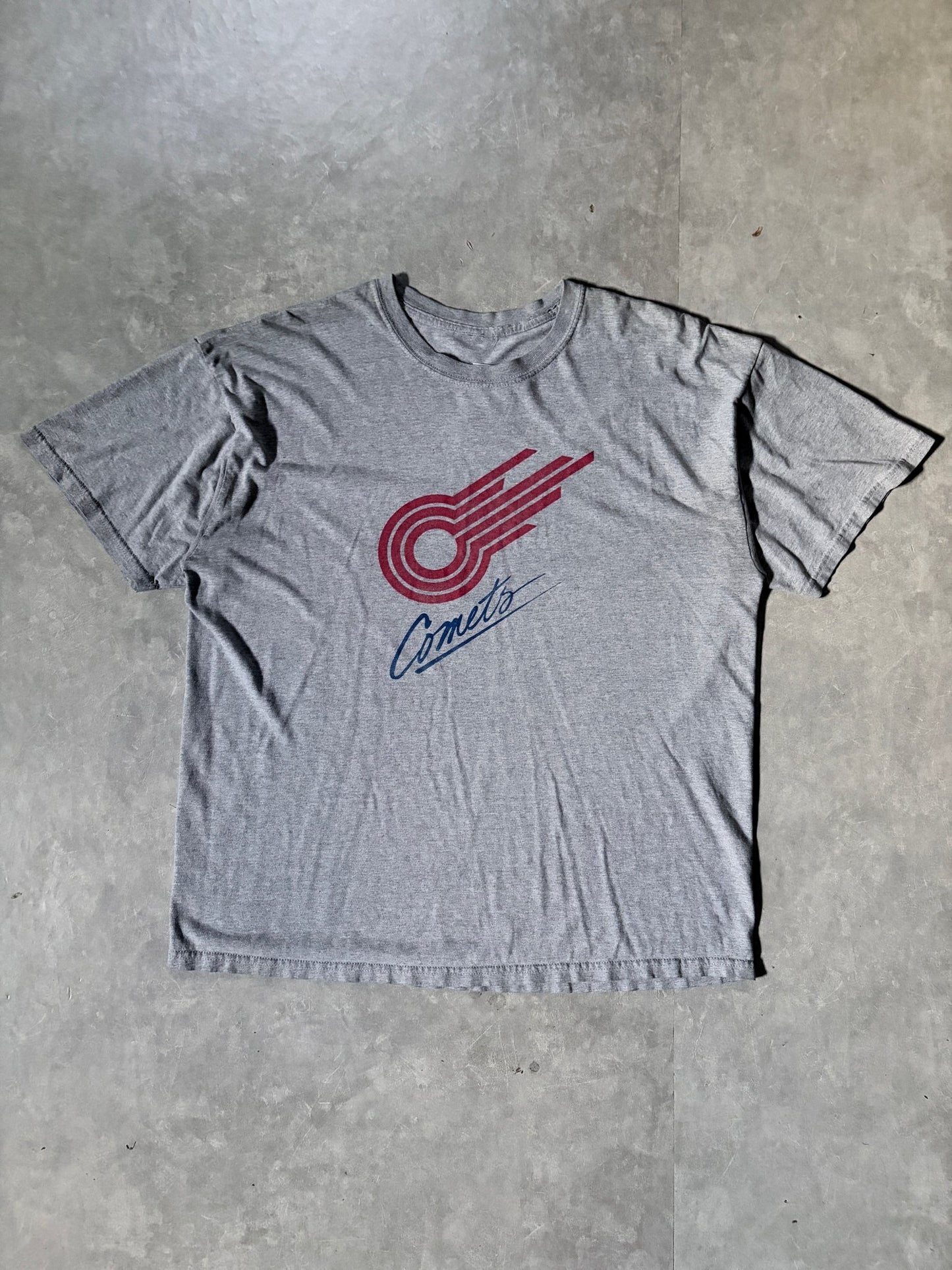 2000's Vintage Kansas City Comets Grey T-Shirt -XL - XL | Martin City Vintage
