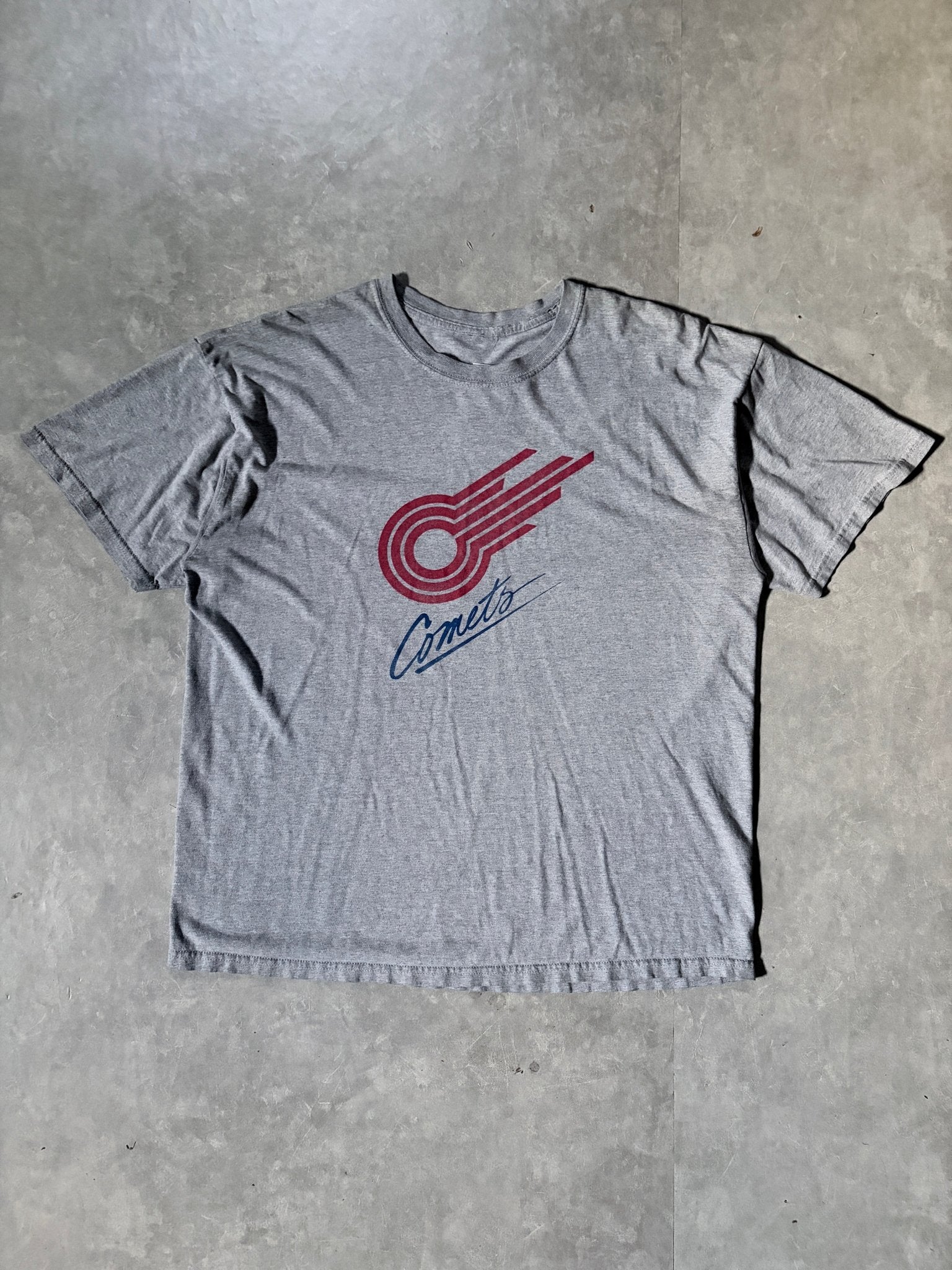 2000's Vintage Kansas City Comets Grey T-Shirt -XL - XL | Martin City Vintage