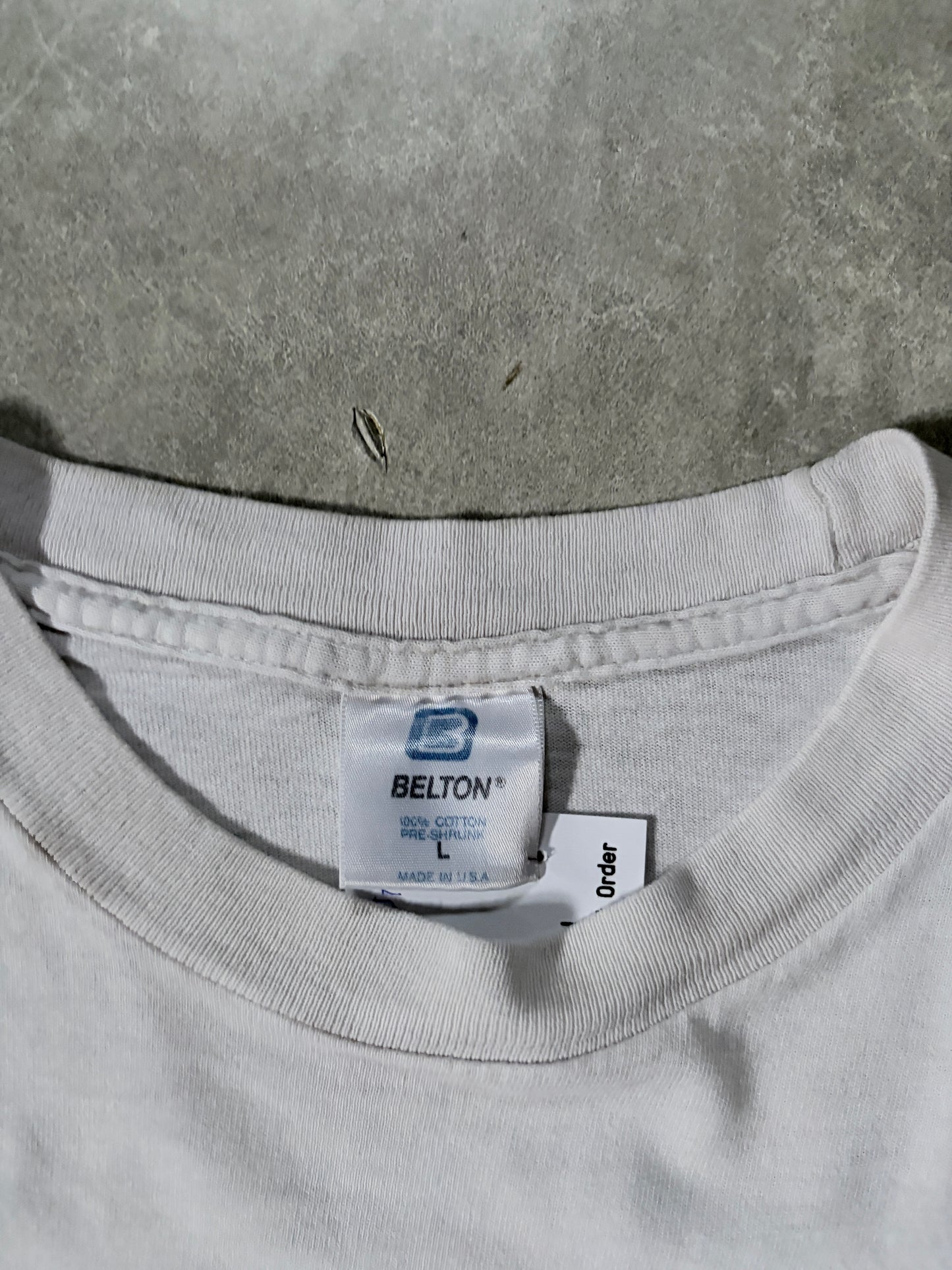 1994 Vintage FIFA World Cup Faded Distressed White T Shirt -L