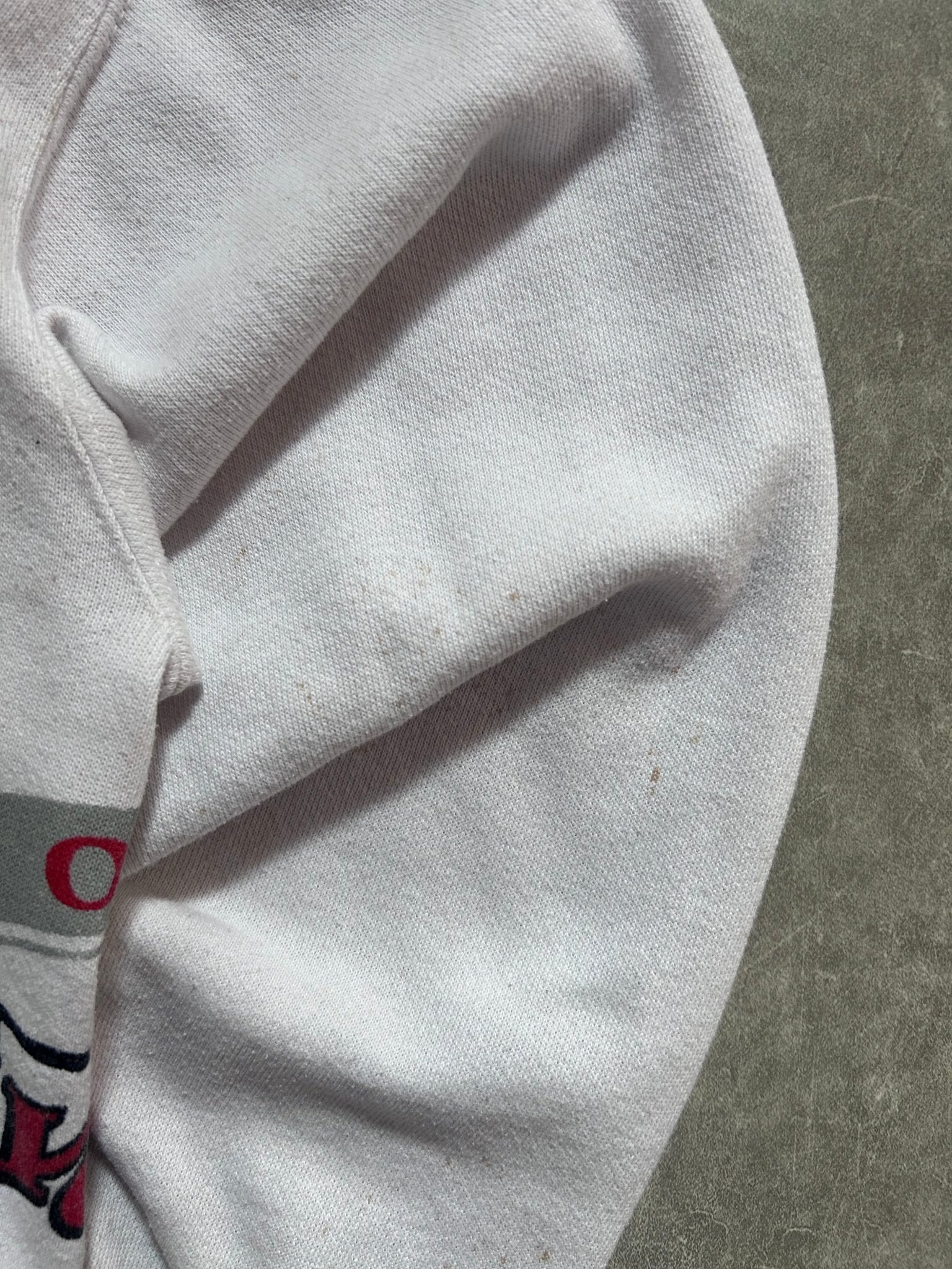 90s Vintage Kansas City Chiefs Surf Wrap Around White Crewneck Size L - L | Martin City Vintage