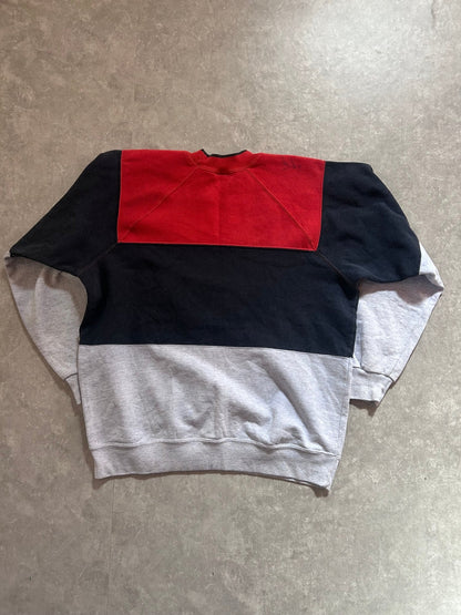 90s Vintage Kansas City Chiefs Striped Crewneck Size XL - XL | Martin City Vintage