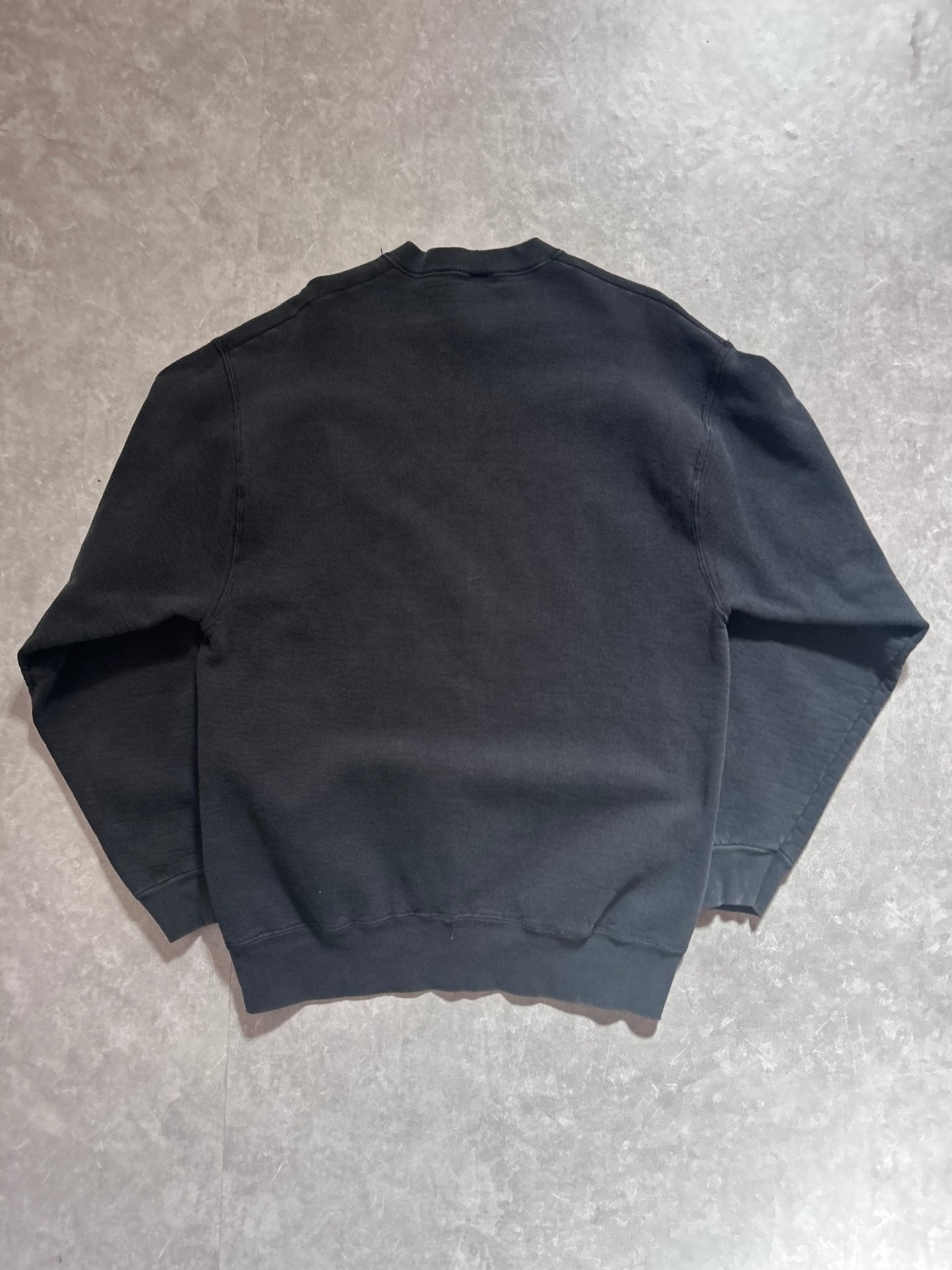 90s Vintage Kansas City Chiefs Arrowhead Black Crewneck Size XL - XL | Martin City Vintage