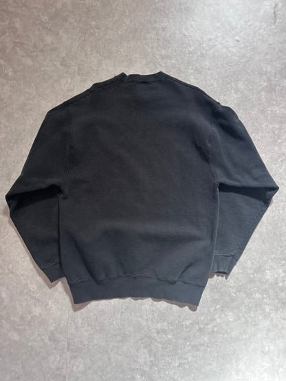 90s Vintage Kansas City Chiefs Arrowhead Black Crewneck Size XL - XL | Martin City Vintage