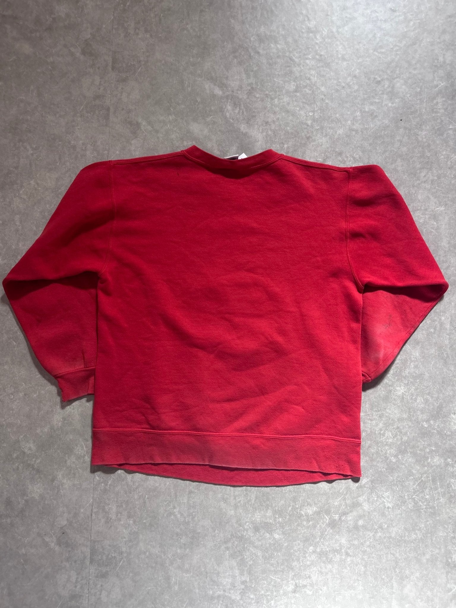 90s vintage Kansas City Chiefs Russell Repaired Red Crewneck Size XL - XL | Martin City Vintage