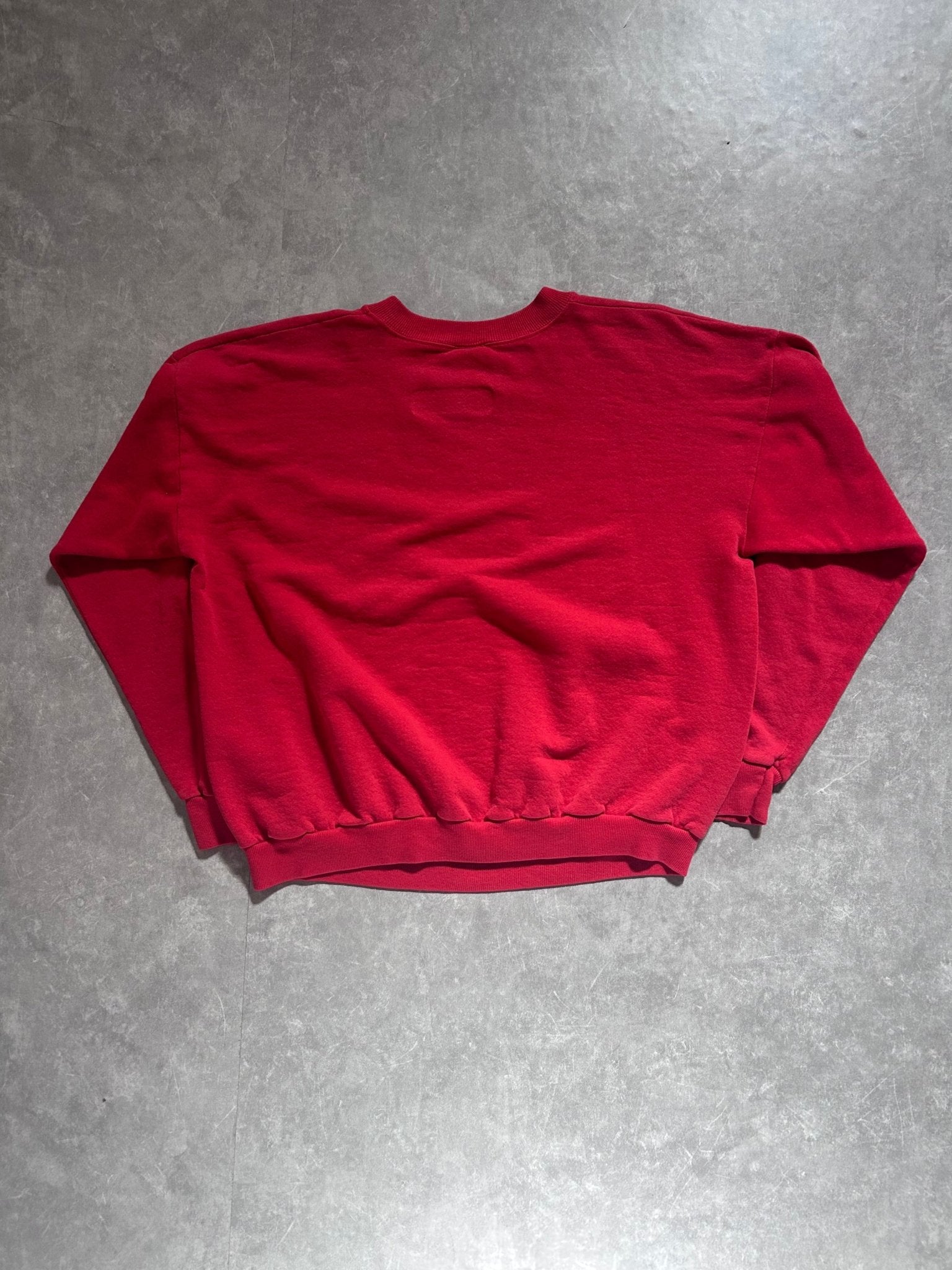 90s Vintage Kansas City Chiefs Looney Tunes Taz Red Crewneck Size L - L | Martin City Vintage
