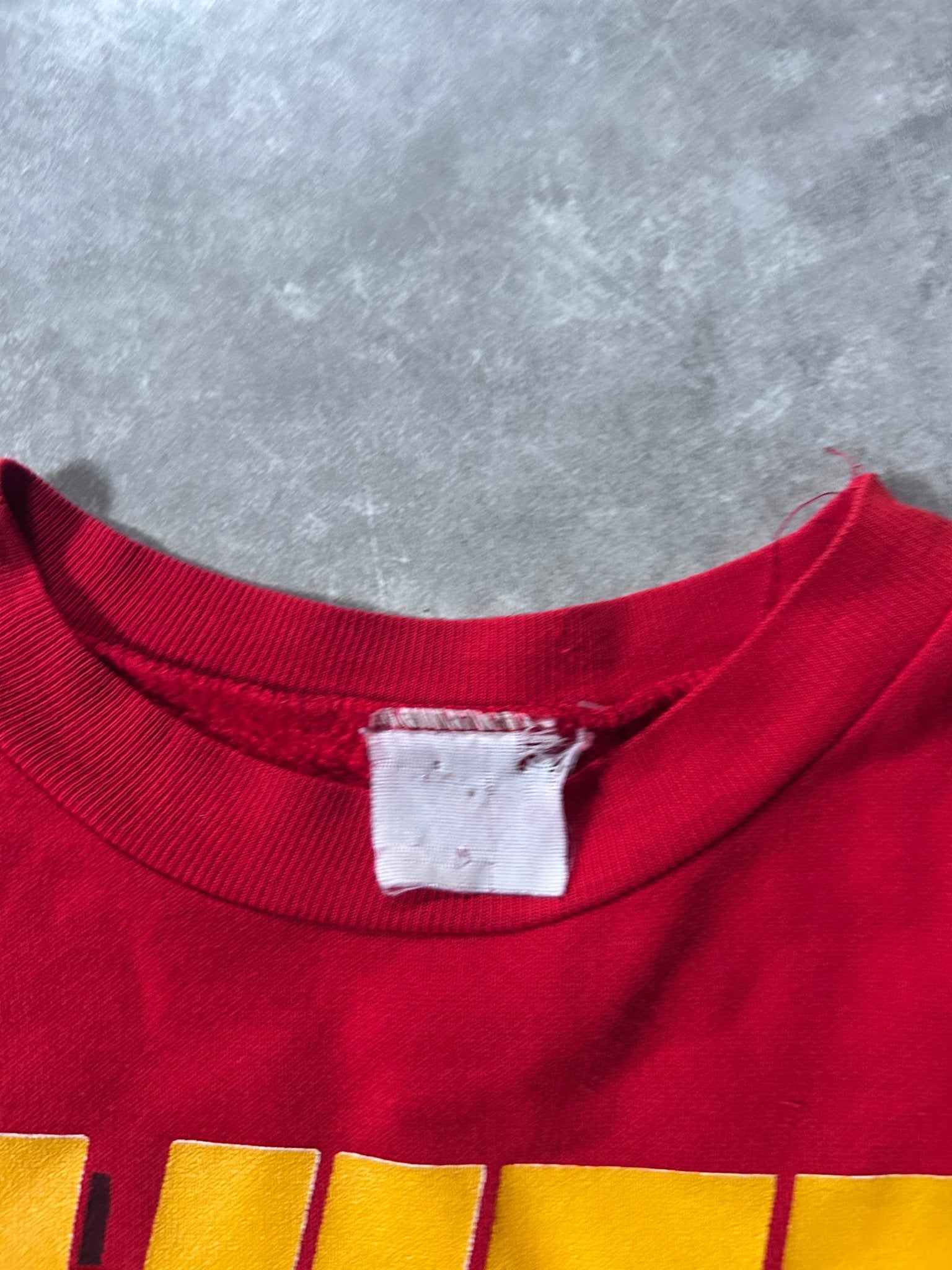 90s Vintage Kansas City Chiefs Looney Tunes Taz Red Crewneck Size M - M | Martin City Vintage