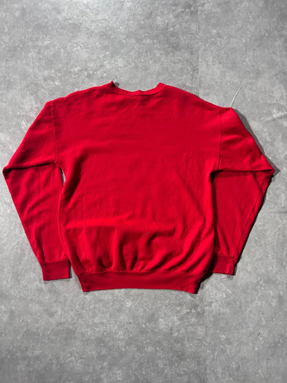 90s Vintage Kansas City Chiefs Looney Tunes Taz Red Crewneck Size M - M | Martin City Vintage