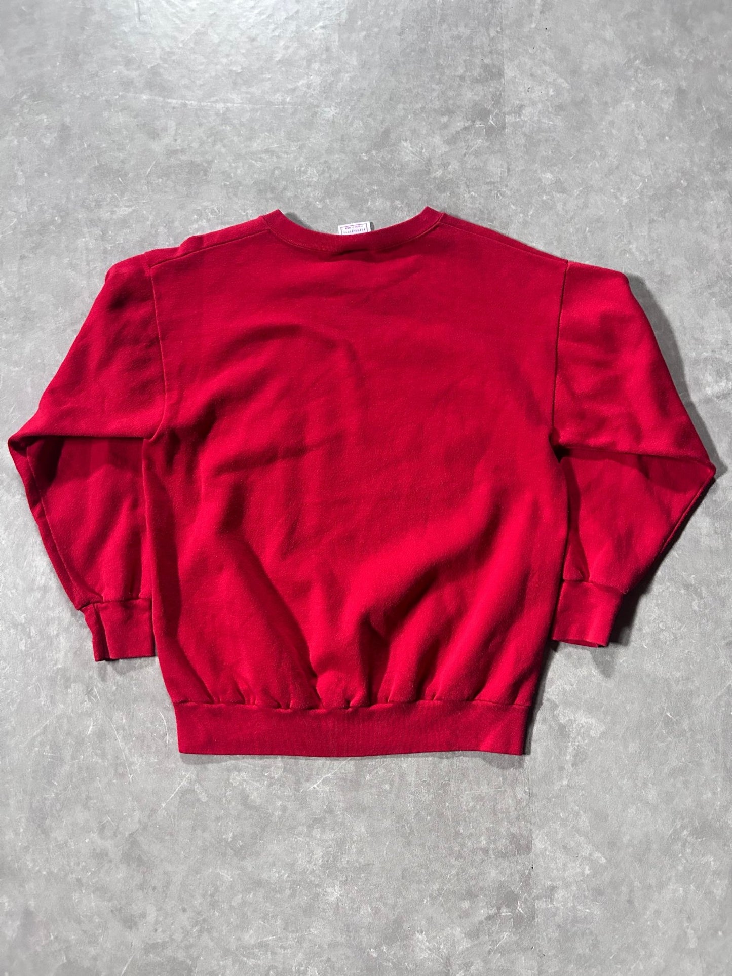 90s Vintage Ohio State Buckeyes Red Crewneck Size L - L | Martin City Vintage