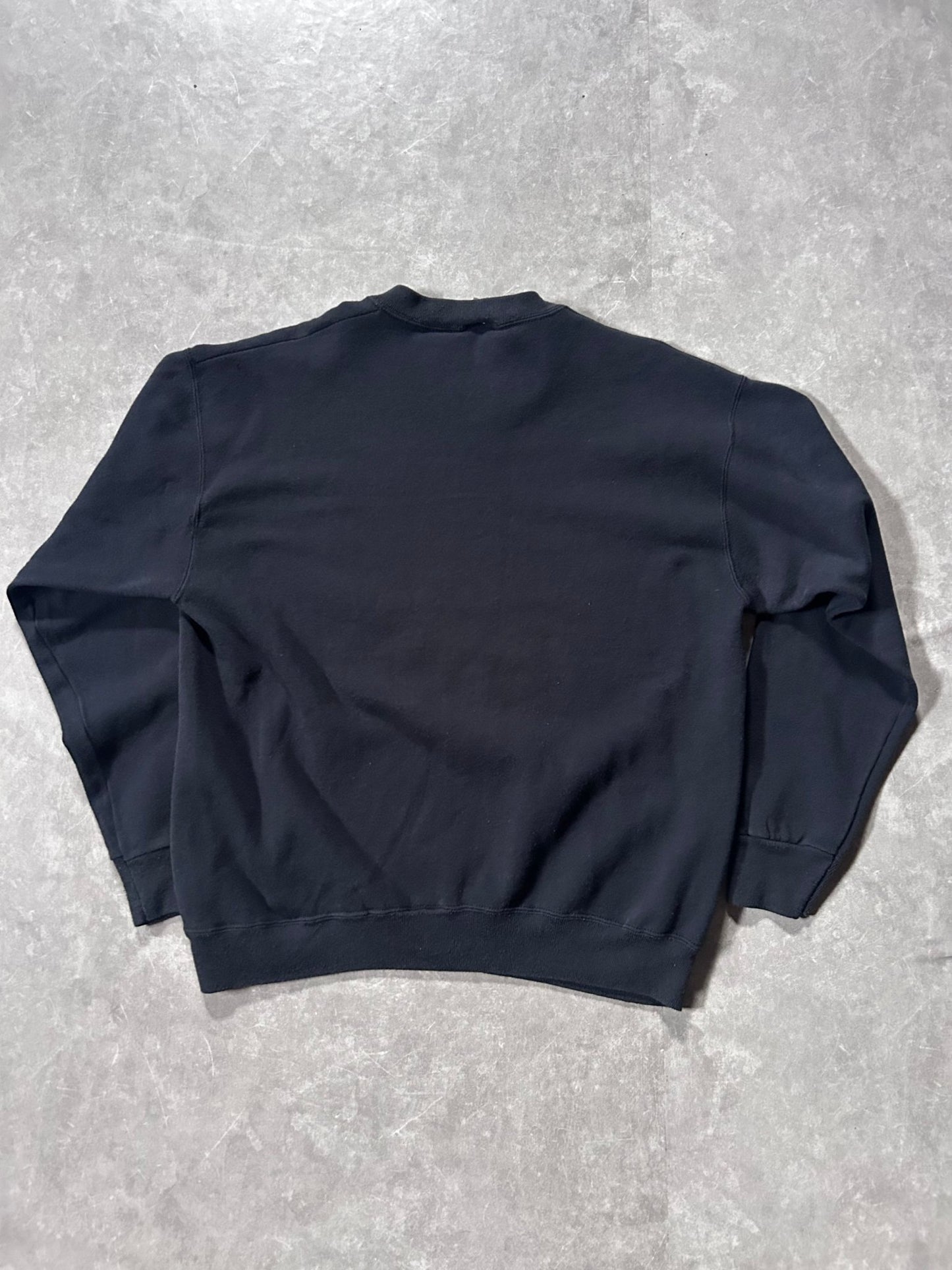 90s Vintage Pittsburgh Steelers Black Crewneck Size XL - XL | Martin City Vintage