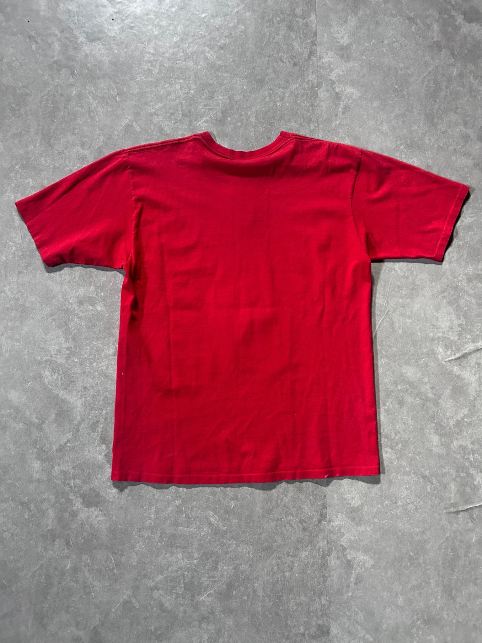 90s Vintage Kansas City Chiefs Looney Tunes Taz Red T Shirt Size L - L | Martin City Vintage