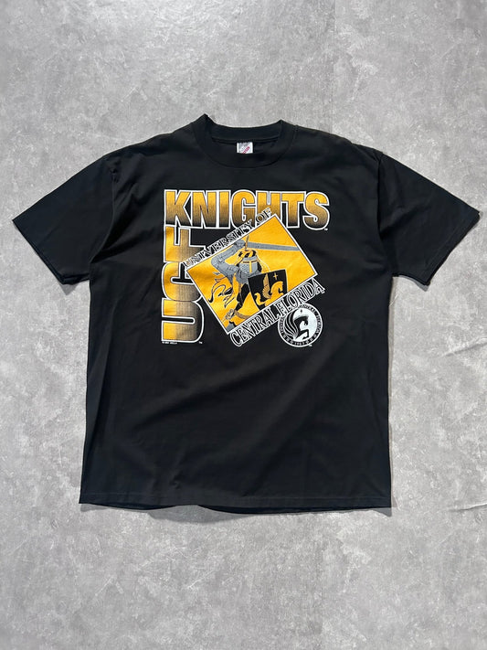 1994 Vintage University of Central Florida Black T Shirt Size XL - XL | Martin City Vintage