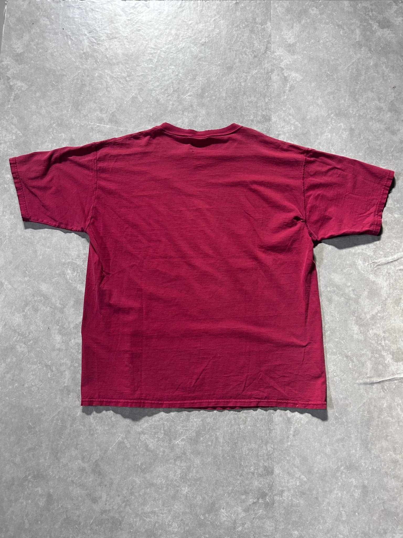 90s Vintage Alabama Crimson Tide Distressed Maroon T Shirt Size XXL - XXL | Martin City Vintage