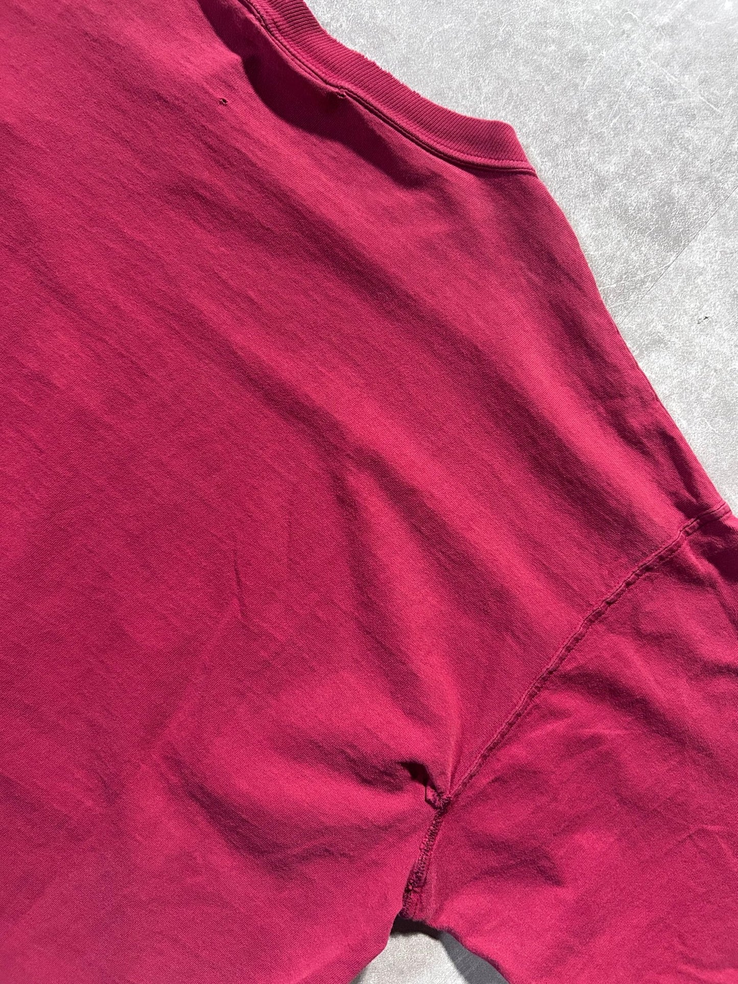 90s Vintage Alabama Crimson Tide Distressed Maroon T Shirt Size XXL - XXL | Martin City Vintage